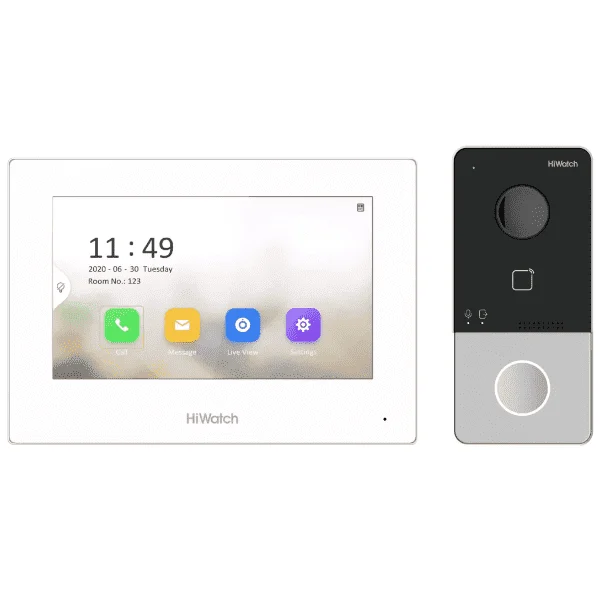 DS-D100IKWF комплект IP домофона HiWatch