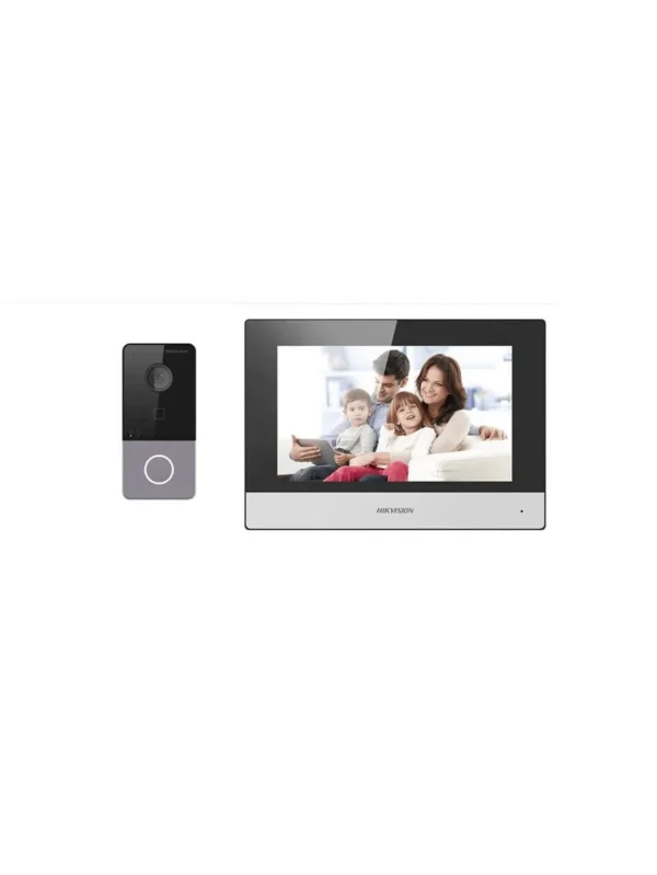 DS-KIS605-P Комплект домофона c Wi-Fi связью