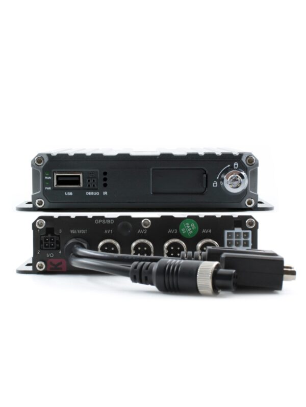 CARVIS MD-444SD Lite 4-х канальный регистратор для транспорта для 2 Мп камер