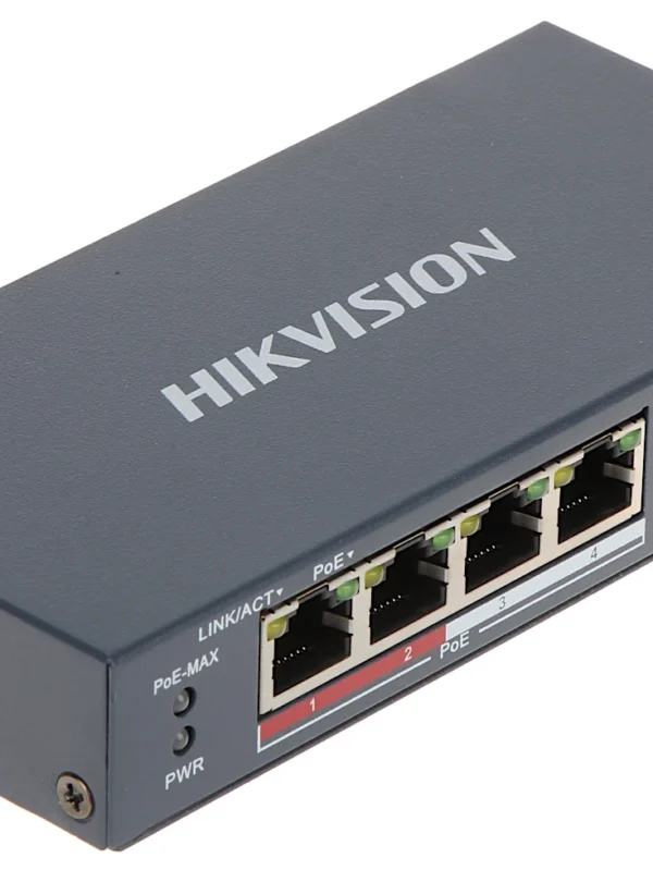 Коммутатор PoE DS-3E0106P-E/M