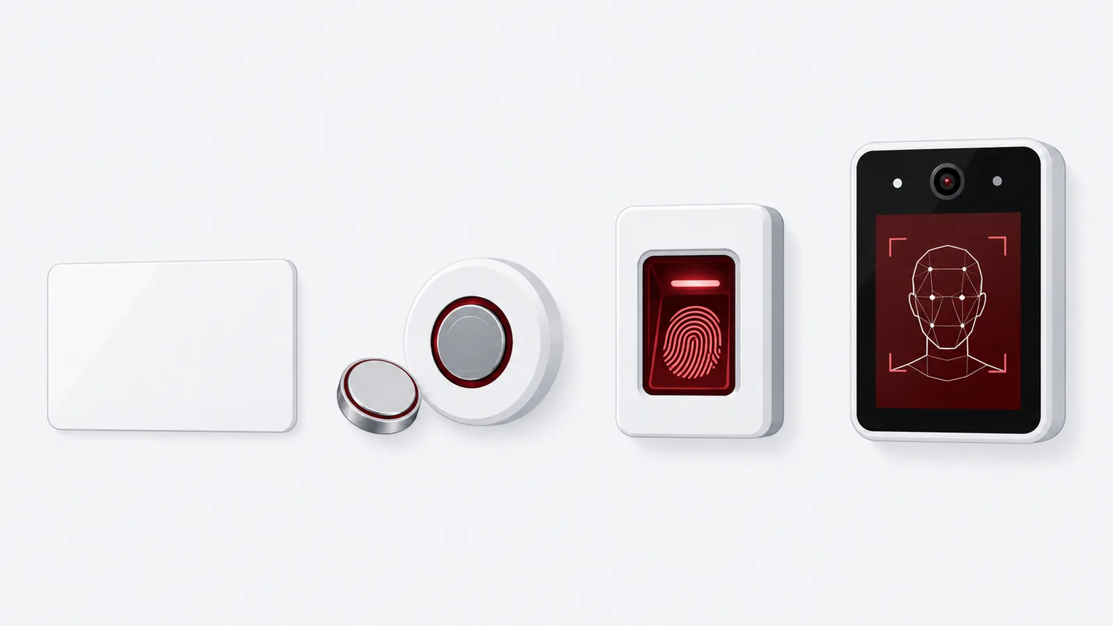 Fingerprint reader, face terminal and Touch Memory key