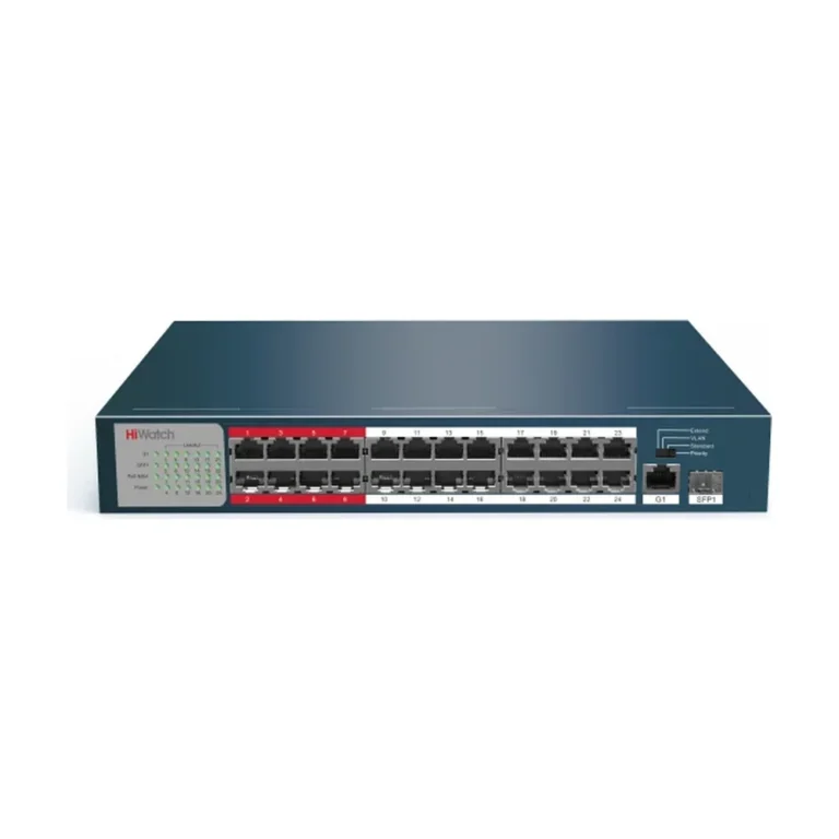 Коммутатор 24 портовый PoE DS-S2624P