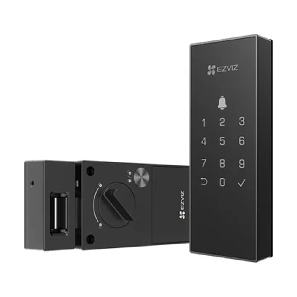 DL03 PRO Silver WiFi Замок, питание на батарейках