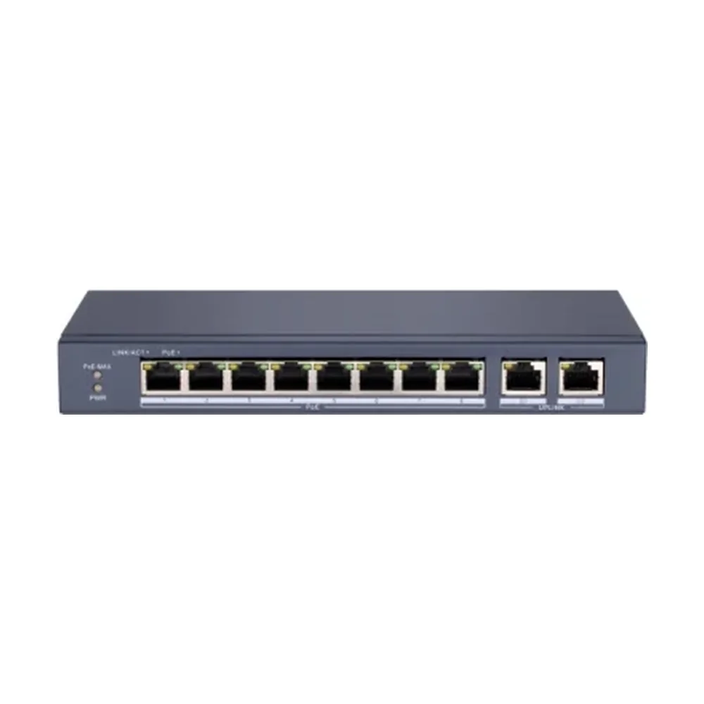 DS-S1008P PoE коммутатор 8-ми портовый