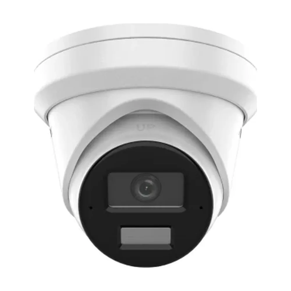 DS-2CD2383G2-LI2U/SL купольная камера 8 мп с двойным микрофоном и гибридной подсветкой 0.005 Люкс